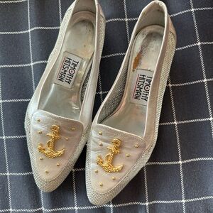 Timothy Hitsman Silver and Gold Anchor Flats